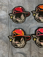 Grumpy Cat Streetwear Patch – Edgy Embroidered Iron-On Badge