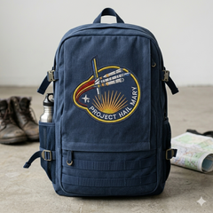 Project Hail Mary Machine Embroidery Design, Sci-Fi Bookish Embroidery File, Rocky the Alien Pattern, Space Adventure Digital Download