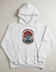 Red Maple Bonsai Tree Machine Embroidery Design - Twisted Roots Zen Patch