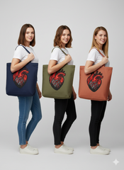 Anatomical Heart Embroidery Design, Human Heart PES, 16 Sizes BX File