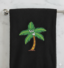 Palm Tree Embroidery Design, Cartoon Summer Machine File