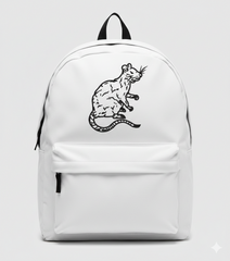 Rat Machine Embroidery Design, Rodent Line Art Embroidery File