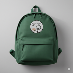 Funny Meme Embroidery Design, "Hey You Dropped This" Brain, 8 Sizes