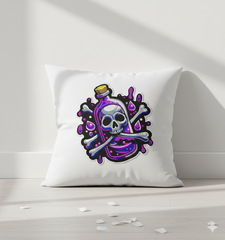 Skull Poison Potion Embroidery, Gothic Magic Bottle Machine Embroidery Design