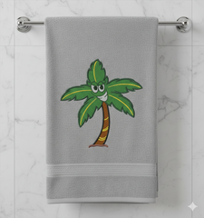 Palm Tree Embroidery Design, Cartoon Summer Machine File