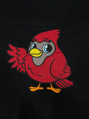 Red Bird Embroidered Patch – Iconic Angry Bird Back Applique
