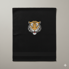 Tiger Head Embroidery Design, Wild Animal Digital File, 8 Sizes