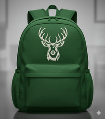 Deer Head Embroidery Design, Buck Antlers Pattern (8 Sizes & Formats), Instant Download