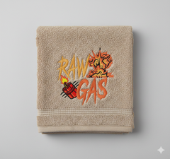 Raw Gas Embroidery Design - Dynamite Explosion Machine File - 8 Sizes 8 Formats