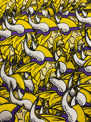 Minnesota Vikings Embroidered Patch Set – Purple Pride Football Logo Applique