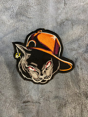 Grumpy Cat Streetwear Patch – Edgy Embroidered Iron-On Badge