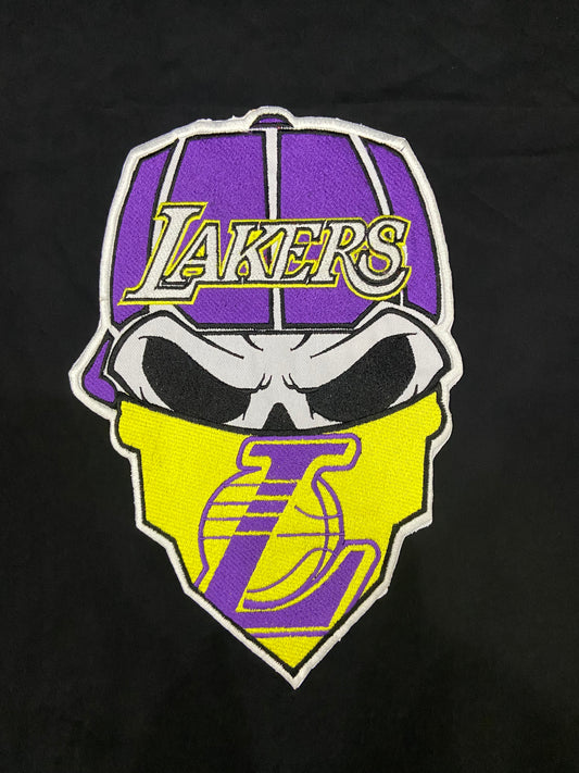 Los Angeles Lakers Embroidered Back Patch – Premium NBA Fan Applique