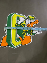 Donald Duck & Letter Patch Collection – Premium Green-Themed Embroidered Set