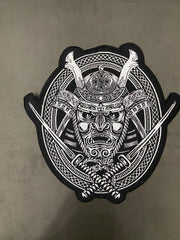 Samurai Odin Sons of Vikings Embroidery Patch: Iron On Cosplay