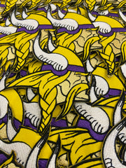 Minnesota Vikings Embroidered Patch Set – Purple Pride Football Logo Applique