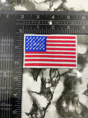 US Flag Embroidered Patch – Premium American Flag Biker & Uniform Applique