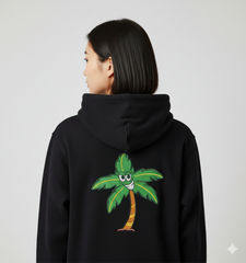 Palm Tree Embroidery Design, Cartoon Summer Machine File