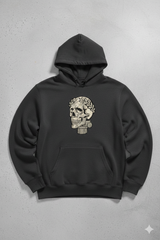 Skull and Ionic Pillar Embroidery Design – Dark Academia File (8 Sizes and Formats)