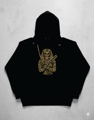 Mummy Pharaoh Embroidery Design, Skull King Machine File