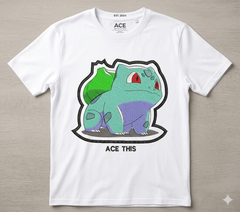 Bulbasaur Embroidery Design – 8 Sizes, Multiple Formats (Digital Download)