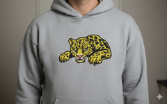 Leopard Embroidery Design, Big Cat Machine Embroidery File, 8 Sizes & 8 Formats