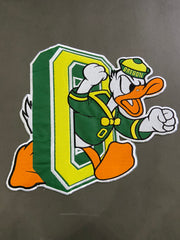 Donald Duck & Letter Patch Collection – Premium Green-Themed Embroidered Set