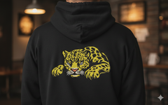 Leopard Embroidery Design, Big Cat Machine Embroidery File, 8 Sizes & 8 Formats