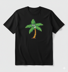 Palm Tree Embroidery Design, Cartoon Summer Machine File