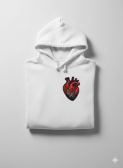 Anatomical Heart Embroidery Design, Human Heart PES, 16 Sizes BX File