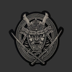 Samurai Odin Sons of Vikings Embroidery Patch: Iron On Cosplay