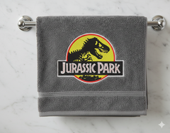 Jurassic World Dinosaur Logo - Machine Embroidery Digital File