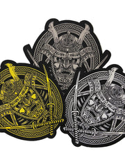 Samurai Odin Sons of Vikings Embroidery Patch: Iron On Cosplay