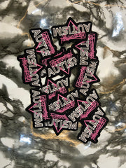 Weaponized Autism Embroidered Patch – Edgy Internet Culture Meme Applique
