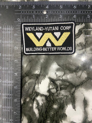 Weyland-Yutani Corp Embroidered Patch | Alien Cosplay Nostromo Crew Emblem | Building Better Worlds Sci-Fi Patch