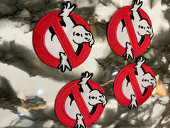 Ghostbusters "No Ghost" Logo Embroidered Patch – Iconic Cosplay Applique