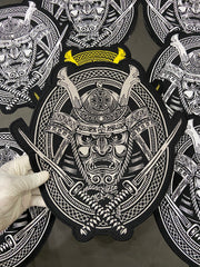 Samurai Odin Sons of Vikings Embroidery Patch: Iron On Cosplay