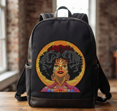 Afro Woman Embroidery Design, African Queen Machine File