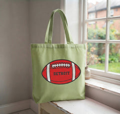 Detroit Football Embroidery Design, Machine Embroidery File, 4 Sizes & 8 Formats