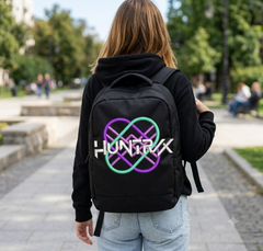 HUNTRX Futuristic Cyber Embroidery Design, 8 Sizes & 8 Formats