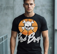 Detroit Bad Boys Basketball Embroidery Design, Skull Mascot Digital File