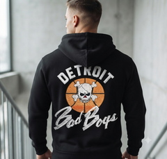 Detroit Bad Boys Basketball Embroidery Design, Skull Mascot Digital File