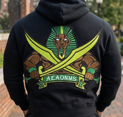 AEAONMS Egyptian Warrior Embroidery, Pharaoh Sword Design, Masonic Digital File