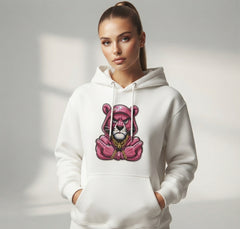 Pink Panther Thug Life Machine Embroidery Design - 8 Sizes & Multiple Formats