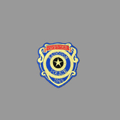 R.P.D. Raccoon Police Department Embroidered Patch – Resident Evil Cosplay Badge – Iron-On