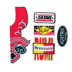 Upgrade your varsity style with this premium Physical Rummi Jacket Patch Set. Crafted with high-density embroidery and clean, rugged borders, this physical patch collection is built specifically to give your outerwear an authentic, collegiate edge. Featuring sharp, vibrant thread work and a classic sports aesthetic, these physical patches bring a high-end, custom look to any team gear, letterman layout, or casual streetwear collection.
Ready to sew or iron on, this set is made from heavy-duty material.