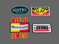 Kpop Demon Hunter Rummi Jacket Patch Set, DH Patches
