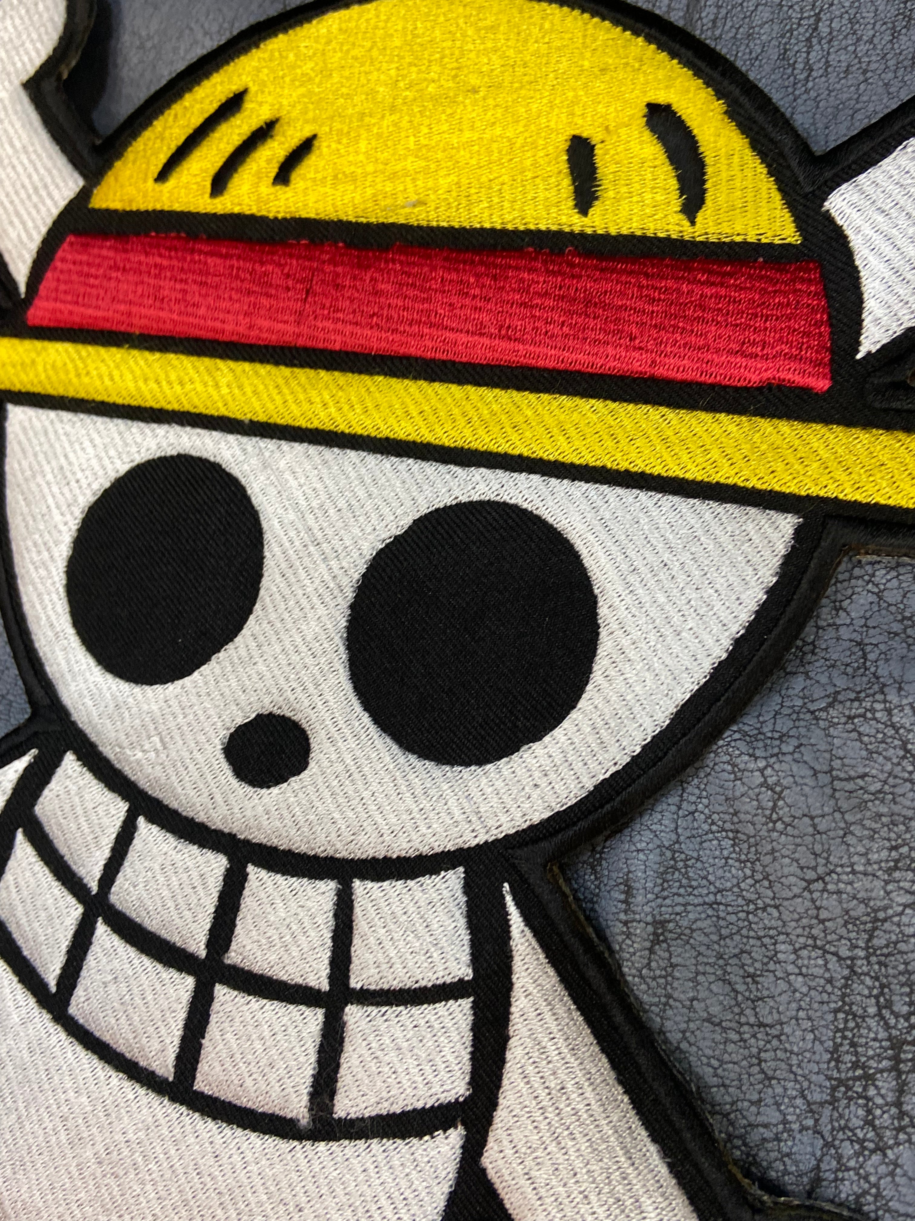 Straw Hat Pirates Patch: Anime Skull & Crossbones - Iron-on or Sew-on