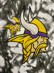 Minnesota Vikings Embroidered Patch Set – Purple Pride Football Logo Applique