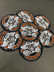 American Highway Wing Route 66 Embroidered Patch | Motorway Shield Badge