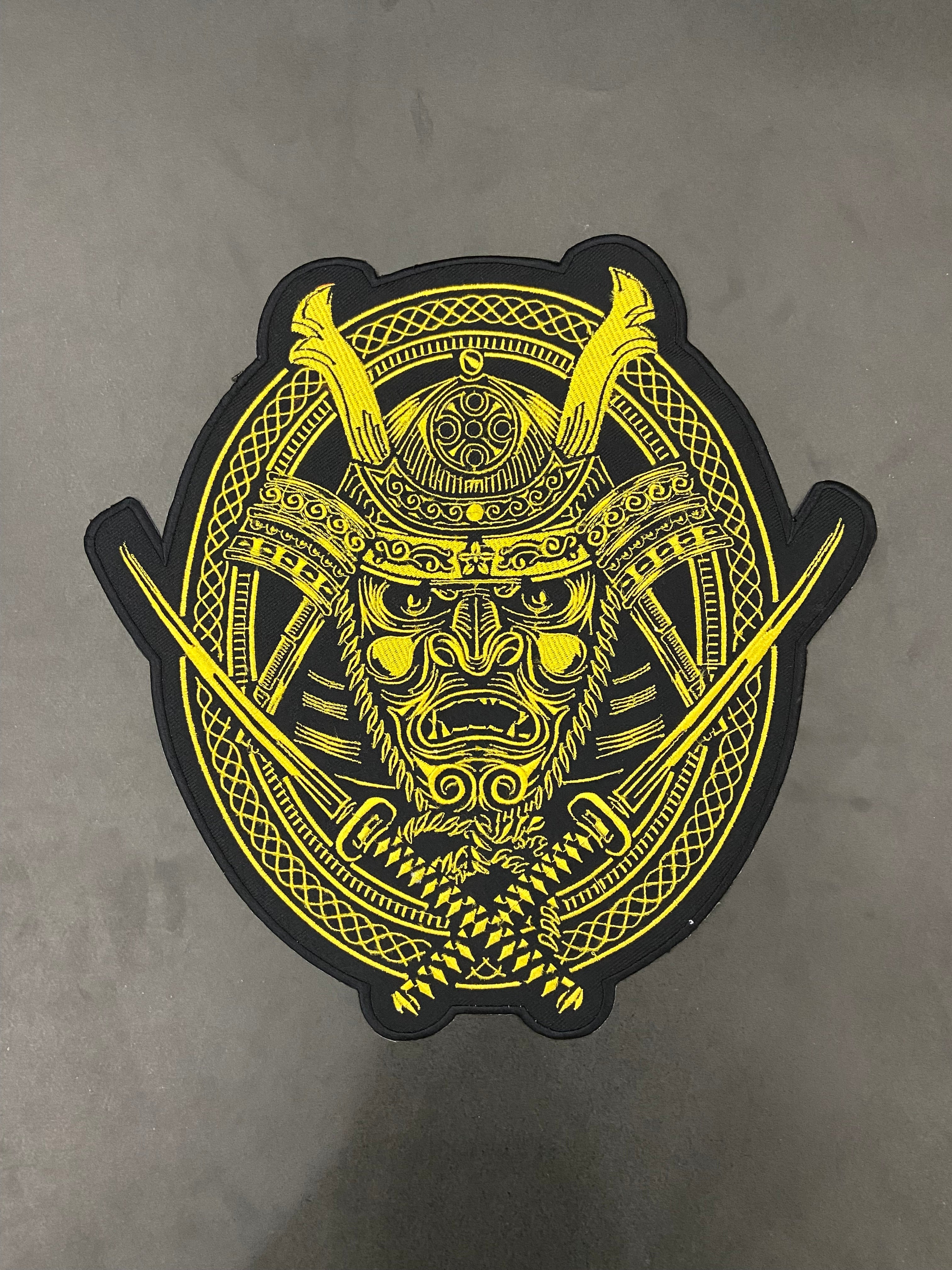 Samurai Odin Sons of Vikings Embroidery Patch: Iron On Cosplay